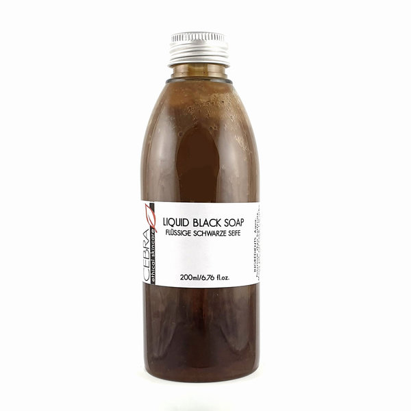 Flüssige schwarze Seife 200 ml (1 l = 40,00 €)